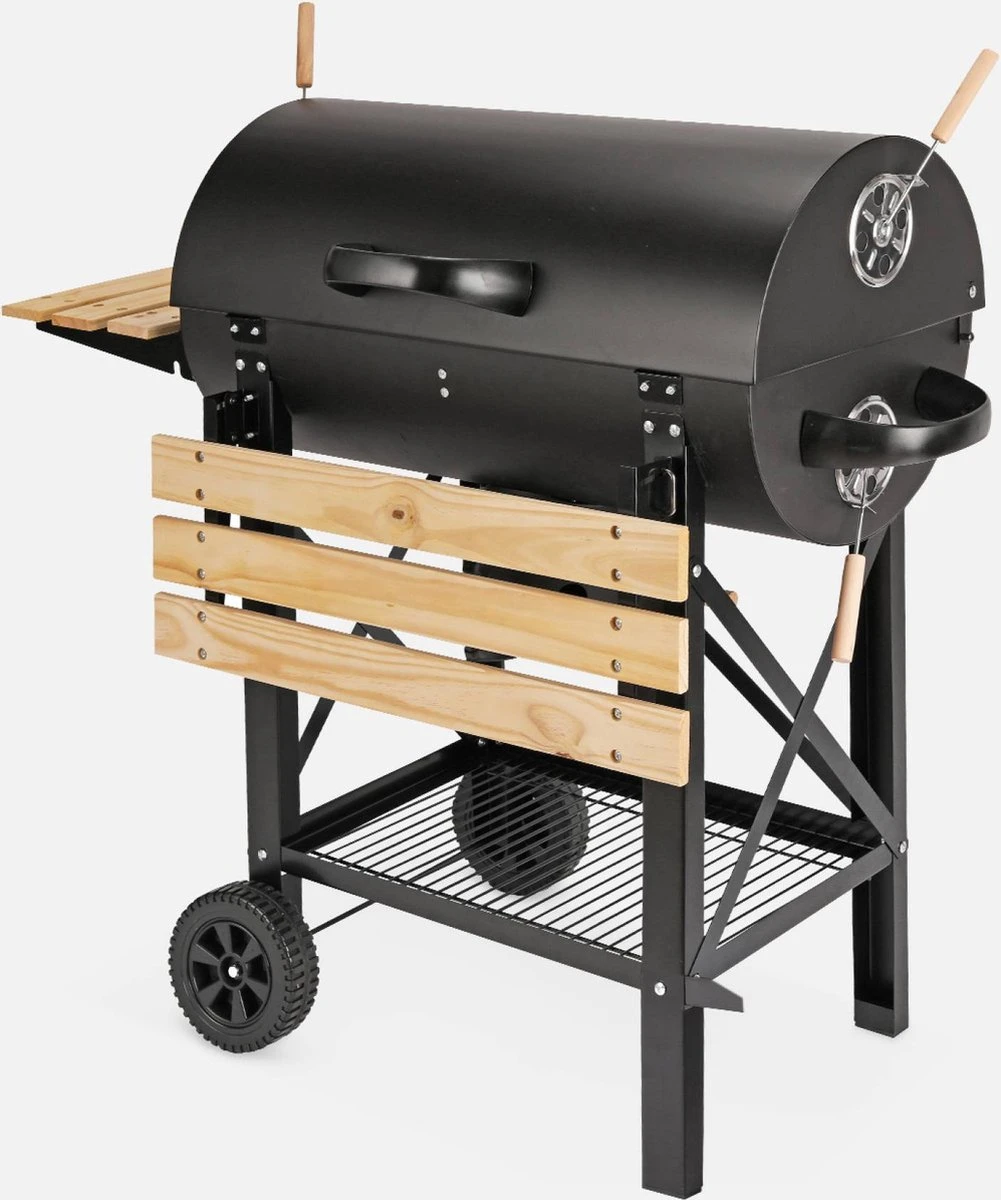 Alice's Garden | BBQ Serge | Houtskool | 114x75x98cm | Zwart 7 Alice's Garden | BBQ Serge | Houtskool | 114x75x98cm | Zwart - Afbeelding 5