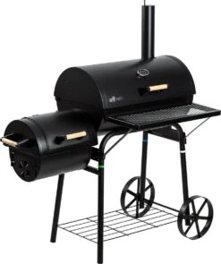 El Fuego Dakota - Barbecue - Smoker - Zwart - Grilloppervlak 66 X 41 Cm - Afmeting 132,5 X 66 X 122 Cm -Merkloos Winkel 1005x1200 1
