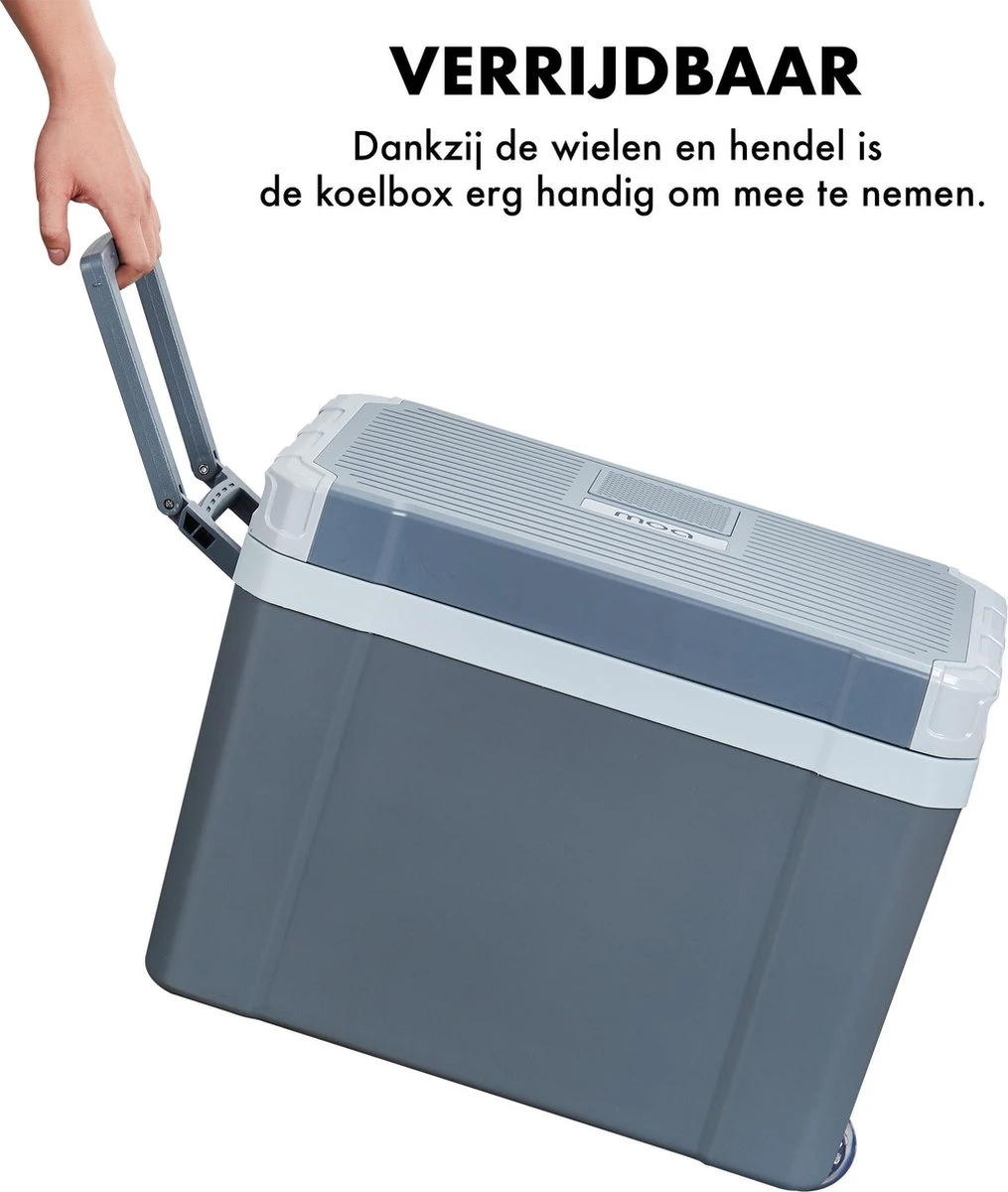 MOA - Thermo-elektrische Koelbox - Met Verwarmingsfunctie - 12V En 230V - 40 Liter - ECW40 4 MOA - Thermo-elektrische Koelbox - Met Verwarmingsfunctie - 12V En 230V - 40 Liter - ECW40 - Afbeelding 2