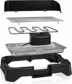 Tristar BQ-2824 Elektrische Barbecue - Tafel BBQ 34,5 X 23 Cm - Regelbare Thermostaat - 2000 Watt - Zwart 14 Tristar BQ-2824 Elektrische Barbecue - Tafel BBQ 34,5 X 23 Cm - Regelbare Thermostaat - 2000 Watt - Zwart -Merkloos Winkel 1026x1200