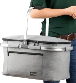 Bomoe Koeltas Picknickmand Opvouwbaar IceBreezer K47 - 47x27x26 Cm - 32 Liter- Perfect Voor Barbecues Of Boodschappen -Merkloos Winkel 1101x1200 3