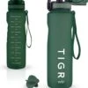 TIGR The Athlete - Drinkfles - Waterfles Met Fruit Filter - 1000ml - Groen - Met Mengbal Voor Shakes -Merkloos Winkel 1113x1200 3