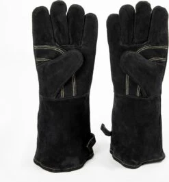 Barbecue Handschoen Zwart - BBQ Ovenwanten – Hittebestendige Handschoenen - Ovenhandschoenen - Grill & Oven Want – Koken Accessoires - Vuurkorf En Openhaard - Barbeque Keukenaccessoires - Koken - Vaderdag Cadeau Vader -Merkloos Winkel 1114x1200 2