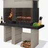 Sarom Fuoco - Betonnen Barbecue - San Pedro - Houtskool En Hout - 160 X 51.5 X 172,2 Cm -Merkloos Winkel 1116x1200 3