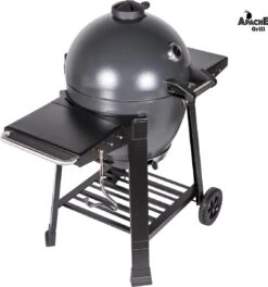 Apache Grill 21 Inch Kamado BBQ Egg | Houtskool | Zwart | Ø 50cm Grill Oppervlak | Dubbelwandig & Geïsoleerd -Merkloos Winkel 1123x1200