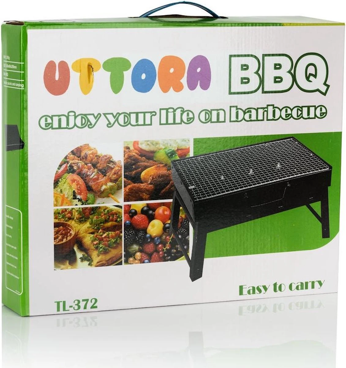 Merkloos Decopatent® Portable Houtskool BBQ - Barbecue - Inklapbaar - Barbecue Houtskool - Tafel Grill - Camping - Strand - Festival - Park 5 Merkloos Decopatent® Portable Houtskool BBQ - Barbecue - Inklapbaar - Barbecue Houtskool - Tafel Grill - Camping - Strand - Festival - Park - Afbeelding 3