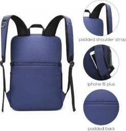 Koeltas Rugzak (28L) - 16 Blikjes - Lunchtas Voor Dames En Heren - Picknicktas - Blauw 13 Koeltas Rugzak (28L) - 16 Blikjes - Lunchtas Voor Dames En Heren - Picknicktas - Blauw -Merkloos Winkel 1159x1200