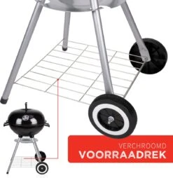 BBQ Collection Houtskoolbarbecue - Kogelbarbecue 45 X 60 Centimeter - Ronde Barbecue - Barbecue Op Wielen - Zwart - Metaal 29 BBQ Collection Houtskoolbarbecue - Kogelbarbecue 45 X 60 Centimeter - Ronde Barbecue - Barbecue Op Wielen - Zwart - Metaal -Merkloos Winkel 1169x1200
