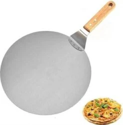 Luxe Pizzaschep Voor Verse Pizza - Extra Groot - RVS 30CM - Grote Pizza Schep Voor Oven Of BBQ Barbecue - Hout Handvat - Pizzaspatel Voor Zelfgemaakte Ovenpizza -Merkloos Winkel 1180x1200 2