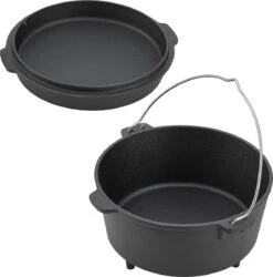 Dutch Oven Enkhuizen Met Deksel Gietijzer Zwart 4,2 L -Merkloos Winkel 1187x1200 2