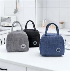 Koeltas - Lunchtas - Volwassenen En Kinderen - Compact & Handig: Zomer - Picknick -School - Lunch - Werk - Klassiek Grijs -Merkloos Winkel 1196x1200 7