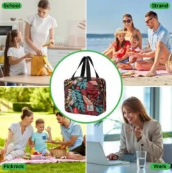 Brisby 4 Laags Geïsoleerde Koeltas - Lunchtas 4 Liter - Jungle -Merkloos Winkel 1197x1200 13