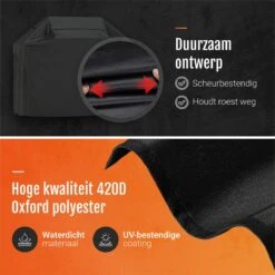 GrillX Barbecue Hoes - 170 X 61 X 117cm - BBQ Hoes Waterdicht - Beschermhoes Inclusief Trekkoord - BBQ Accesoires -Merkloos Winkel 1198x1200 10