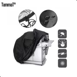 TammaT - BBQ Hoes - Waterdichte Beschermhoes - UV Bescherming - Maat L 170 X 61 X 117 Cm - Met Trekkoord -Merkloos Winkel 1198x1200 11