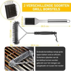 Saveur Royal® 35-delige Barbecue Gereedschapset In Roestvrij Staal - BBQ Grill Set Met Draagtas - Barbecuegerei-sets - Barbecue Accessoires Gereedschap - 35-delig -Merkloos Winkel 1198x1200 7