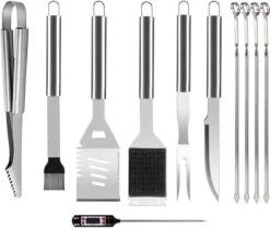 BBQ Accesoires Set Met Thermometer, Handschoenen, Bbq Tang, Bbq Borstel Van Zedar 8 BBQ Accesoires Set Met Thermometer, Handschoenen, Bbq Tang, Bbq Borstel Van Zedar -Merkloos Winkel 1200x1022 2