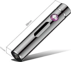 Allkinds Oplaadbare Elektrische Aansteker - USB Plasma Aansteker - Duurzaam - Windbestendig - Zwart -Merkloos Winkel 1200x1051