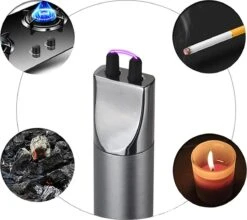 Staza Oplaadbare Lange Elektrische Aansteker - Duurzame Plasma Aansteker - Inclusief Cadeauverpakking - BBQ - Kaarsen -Merkloos Winkel 1200x1068 1