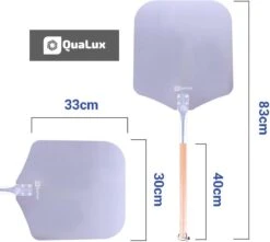 Qualux Pizzaschep Tweedelig – Pizzaschep Voor BBQ – Ophangbaar – Hout/rvs 15 Qualux Pizzaschep Tweedelig – Pizzaschep Voor BBQ – Ophangbaar – Hout/rvs -Merkloos Winkel 1200x1075