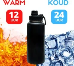 Drinkfles - Onyx Black - 1 Liter - Extra Dop Met Rietje & Drinktuit - Waterfles Met Rietje - Isoleerfles - BPA Vrij - Lekvrij 13 Drinkfles - Onyx Black - 1 Liter - Extra Dop Met Rietje & Drinktuit - Waterfles Met Rietje - Isoleerfles - BPA Vrij - Lekvrij -Merkloos Winkel 1200x1075 3