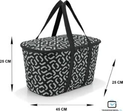 Reisenthel Coolerbag Koeltas - 20L - Signature Black Zwart -Merkloos Winkel 1200x1085 2