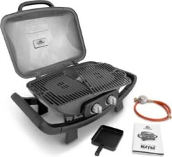 Burnhard Draagbare 2-Branders Gasbarbecue - Afdekhoes - BBQ Wayne 21 Burnhard Draagbare 2-Branders Gasbarbecue - Afdekhoes - BBQ Wayne -Merkloos Winkel 1200x1099 1