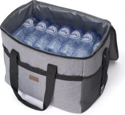 Packaway 4 Laags Geïsoleerde Koeltas - Lunchtas 40 Liter - Grijs -Merkloos Winkel 1200x1099 2