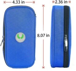 YOUSHARES Insuline Koeltas Diabetici Tas - Medicijnen Diabetici Geïsoleerde Draagbare Koeltas Voor Insuline Pen En Diabetes Koeltas Met 2 Koelaccu's (blauw) 11 YOUSHARES Insuline Koeltas Diabetici Tas - Medicijnen Diabetici Geïsoleerde Draagbare Koeltas Voor Insuline Pen En Diabetes Koeltas Met 2 Koelaccu's (blauw) -Merkloos Winkel 1200x1125 6