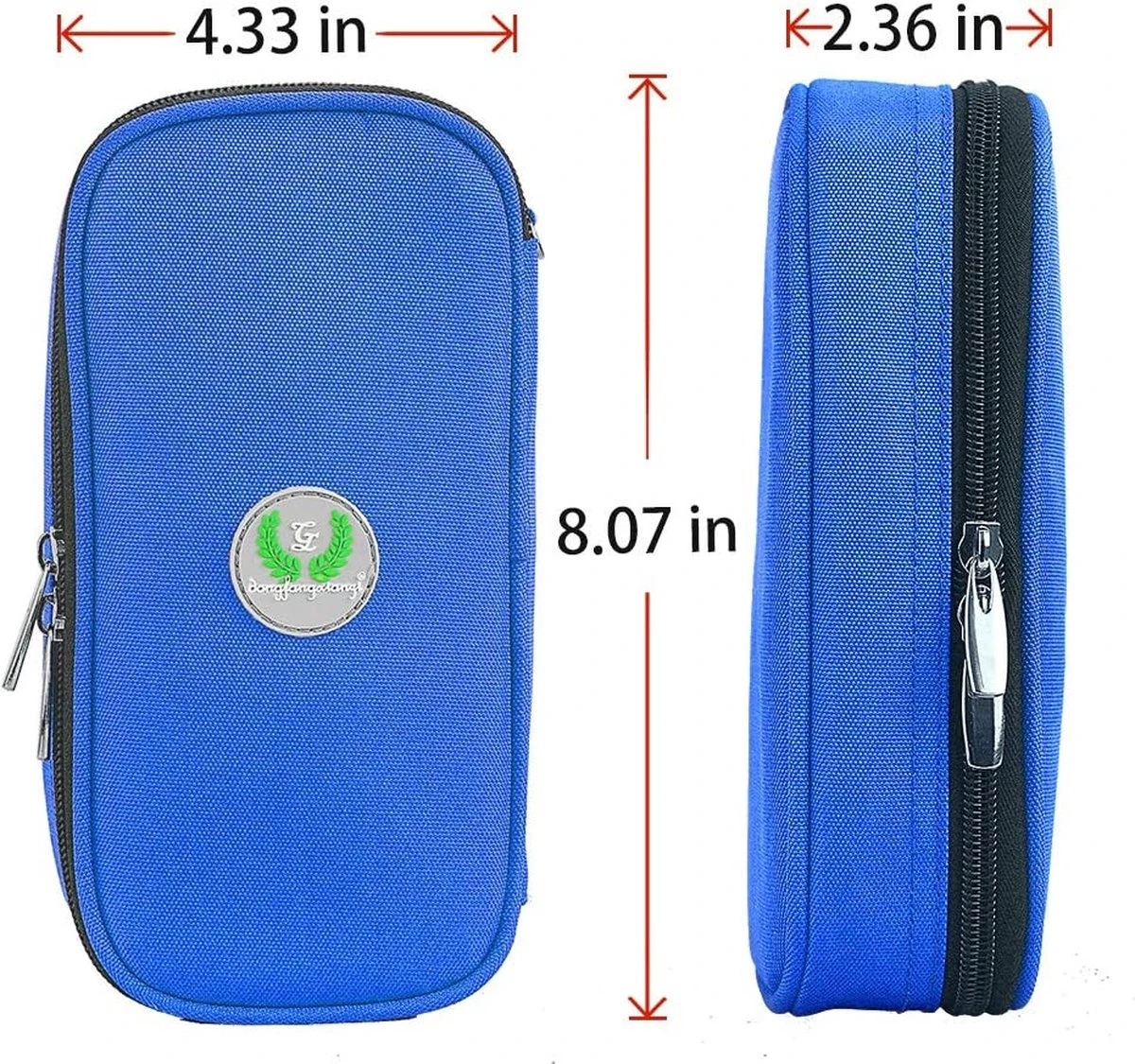 YOUSHARES Insuline Koeltas Diabetici Tas - Medicijnen Diabetici Geïsoleerde Draagbare Koeltas Voor Insuline Pen En Diabetes Koeltas Met 2 Koelaccu's (blauw) 6 YOUSHARES Insuline Koeltas Diabetici Tas - Medicijnen Diabetici Geïsoleerde Draagbare Koeltas Voor Insuline Pen En Diabetes Koeltas Met 2 Koelaccu's (blauw) - Afbeelding 4