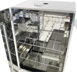 Kynast Exklusiv - Rookoven - Met 3 Etages - Metaal - Grijs -Merkloos Winkel 1200x1129