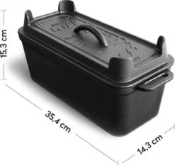 Burnhard Gietijzeren Broodpan 3,5 L - Broodbakvorm -Merkloos Winkel 1200x1136 3