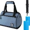 Brisby 4 Laags Geïsoleerde Koeltas - Lunchtas 10 Liter - Zigzag Blauw -Merkloos Winkel 1200x1143 4
