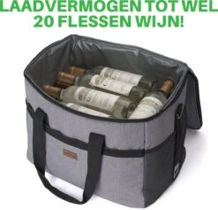 Packaway 4 Laags Geïsoleerde Koeltas - Lunchtas 40 Liter - Grijs -Merkloos Winkel 1200x1149 2