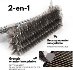 Gohh BBQ Borstel Met Schraper - Schoonmaakborstel - Barbecue Krabber Met Handige Bewaarzak 2 In 1 17 Gohh BBQ Borstel Met Schraper - Schoonmaakborstel - Barbecue Krabber Met Handige Bewaarzak 2 In 1 -Merkloos Winkel 1200x1156 3
