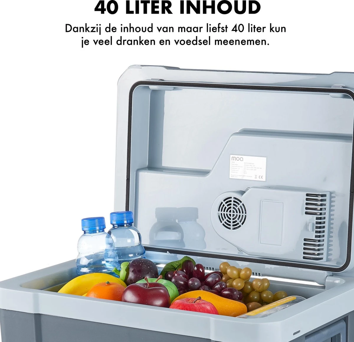 MOA - Thermo-elektrische Koelbox - Met Verwarmingsfunctie - 12V En 230V - 40 Liter - ECW40 7 MOA - Thermo-elektrische Koelbox - Met Verwarmingsfunctie - 12V En 230V - 40 Liter - ECW40 - Afbeelding 5