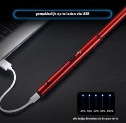 Oplaadbare Lange Dunne Elektrische Aansteker - Duurzame Plasma Aansteker - Inclusief Cadeauverpakking - BBQ – Kaarsen – Rood 8 Oplaadbare Lange Dunne Elektrische Aansteker - Duurzame Plasma Aansteker - Inclusief Cadeauverpakking - BBQ – Kaarsen – Rood -Merkloos Winkel 1200x1170