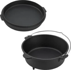 Dutch Oven Enkhuizen Met Deksel Gietijzer Zwart - 4 Varianten -Merkloos Winkel 1200x1181 2