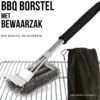 Gohh BBQ Borstel Met Schraper - Schoonmaakborstel - Barbecue Krabber Met Handige Bewaarzak 2 In 1 1 Gohh BBQ Borstel Met Schraper - Schoonmaakborstel - Barbecue Krabber Met Handige Bewaarzak 2 In 1 -Merkloos Winkel 1200x1186 1
