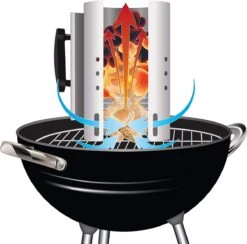 Kolen Starter GROOT - Brikettenstarter Met Veiligheidshandgreep - Snelstarter Voor Barbecue - BBQ Houtskool Starter 11 Kolen Starter GROOT - Brikettenstarter Met Veiligheidshandgreep - Snelstarter Voor Barbecue - BBQ Houtskool Starter -Merkloos Winkel 1200x1187 3