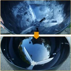 One-Touch-reinigingssysteemkit Voor 57 CM Kogel BBQ , Geschikt Als Vervanging In Diverse Weber Kogel BBQ's -Merkloos Winkel 1200x1187 6