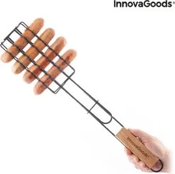 Innovagoods BARBECUEGRIL VOOR WORSTJES SOSKET - Bbq Accesoires - Bbq Accesoires Rooster -Merkloos Winkel 1200x1188