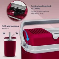 Tillvex- Koelbox, Coolbox, 24 Liter, Rood 13 Tillvex- Koelbox, Coolbox, 24 Liter, Rood -Merkloos Winkel 1200x1190 5