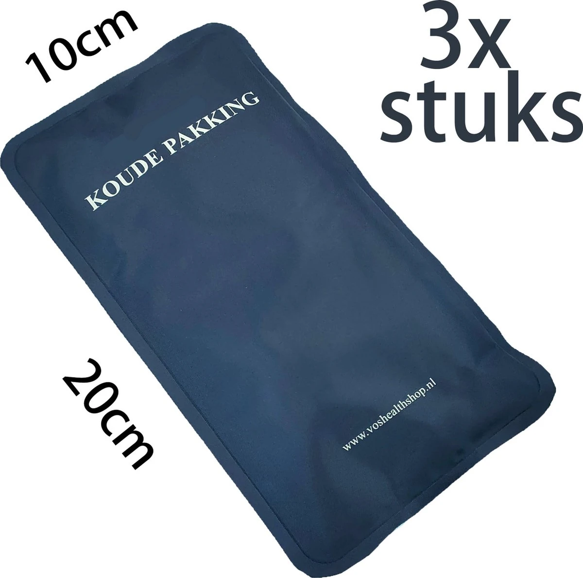 Platte Koelelementen - 3 Stuks - Hot / Cold Pack - 10 X 20 Cm - 180 Gram - Coolpack / Icepack - Voor Bij Blessures / Koeltas 3 Platte Koelelementen - 3 Stuks - Hot / Cold Pack - 10 X 20 Cm - 180 Gram - Coolpack / Icepack - Voor Bij Blessures / Koeltas