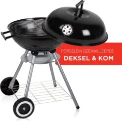 BBQ Collection Houtskoolbarbecue - Kogelbarbecue 45 X 60 Centimeter - Ronde Barbecue - Barbecue Op Wielen - Zwart - Metaal 32 BBQ Collection Houtskoolbarbecue - Kogelbarbecue 45 X 60 Centimeter - Ronde Barbecue - Barbecue Op Wielen - Zwart - Metaal -Merkloos Winkel 1200x1191 1