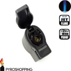 Pyroshopping Blackline Stormaansteker Rubber Hervulbare Gasaansteker Zwart -Merkloos Winkel 1200x1191 5