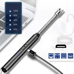 Le Cose USBurn-BBQ Aansteker-oplaadbare Aansteker Met Usb Kabel-Elektrische Plasma Aansteker-windbestendig En Buigzaam-zwart-USB-Lange Flexibele Aansteker -Merkloos Winkel 1200x1193 2