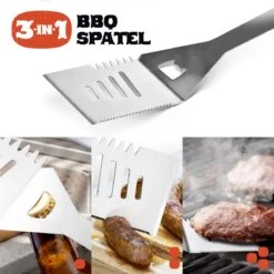 Squago BBQ Accesoires XXL Set Met Schort - Gereedschap - Gereedschapset Tang Borstel Mat -Merkloos Winkel 1200x1198 5
