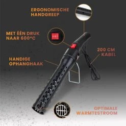 Master Knives BBQ Aansteker Electrisch - BBQ Accesoires - Zwarte BBQ Starter - Looftlighter -Merkloos Winkel 1200x1199 4