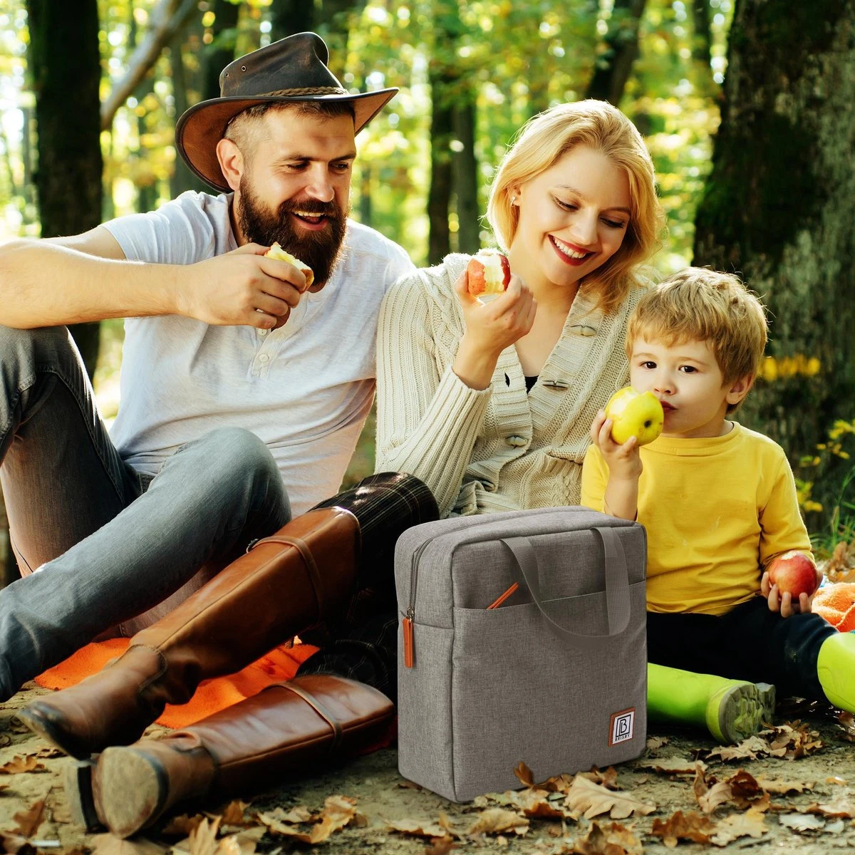 Brisby 4 Laags Geïsoleerde Koeltas - Lunchtas 7 Liter - Lichtgrijs 10 Brisby 4 Laags Geïsoleerde Koeltas - Lunchtas 7 Liter - Lichtgrijs - Afbeelding 8