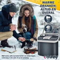 Koelbox 24L Met ECO Modus Voor Auto & Camping - Frigobox Elektrisch 24 Liter Met 12v 230 Volt - Verkoelt En Verwamt - MiniBar - Mini Koelkast -Merkloos Winkel 1200x1200 1075